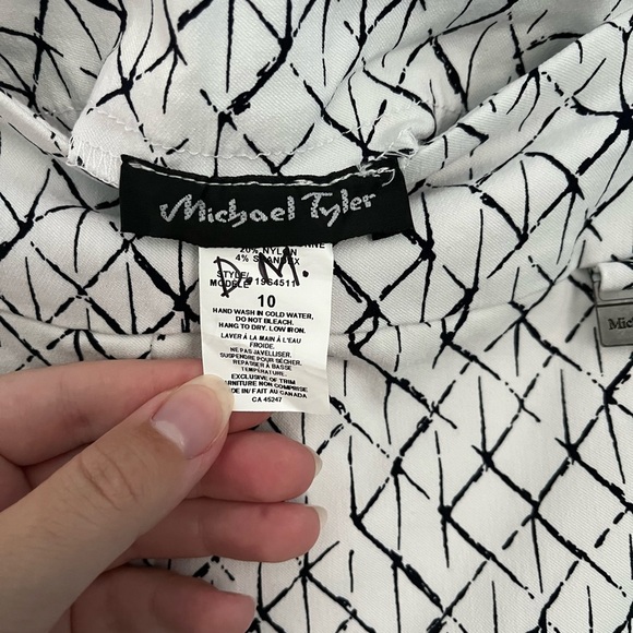 Michael Tyler Patterned Pants - Picture 3 of 4